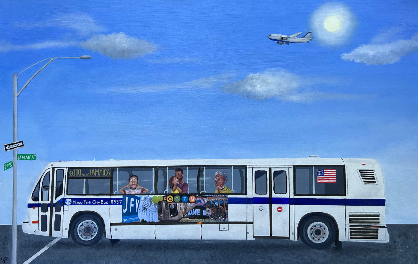 Hurry Up! You're Gonna Miss the Bus! Medium Print